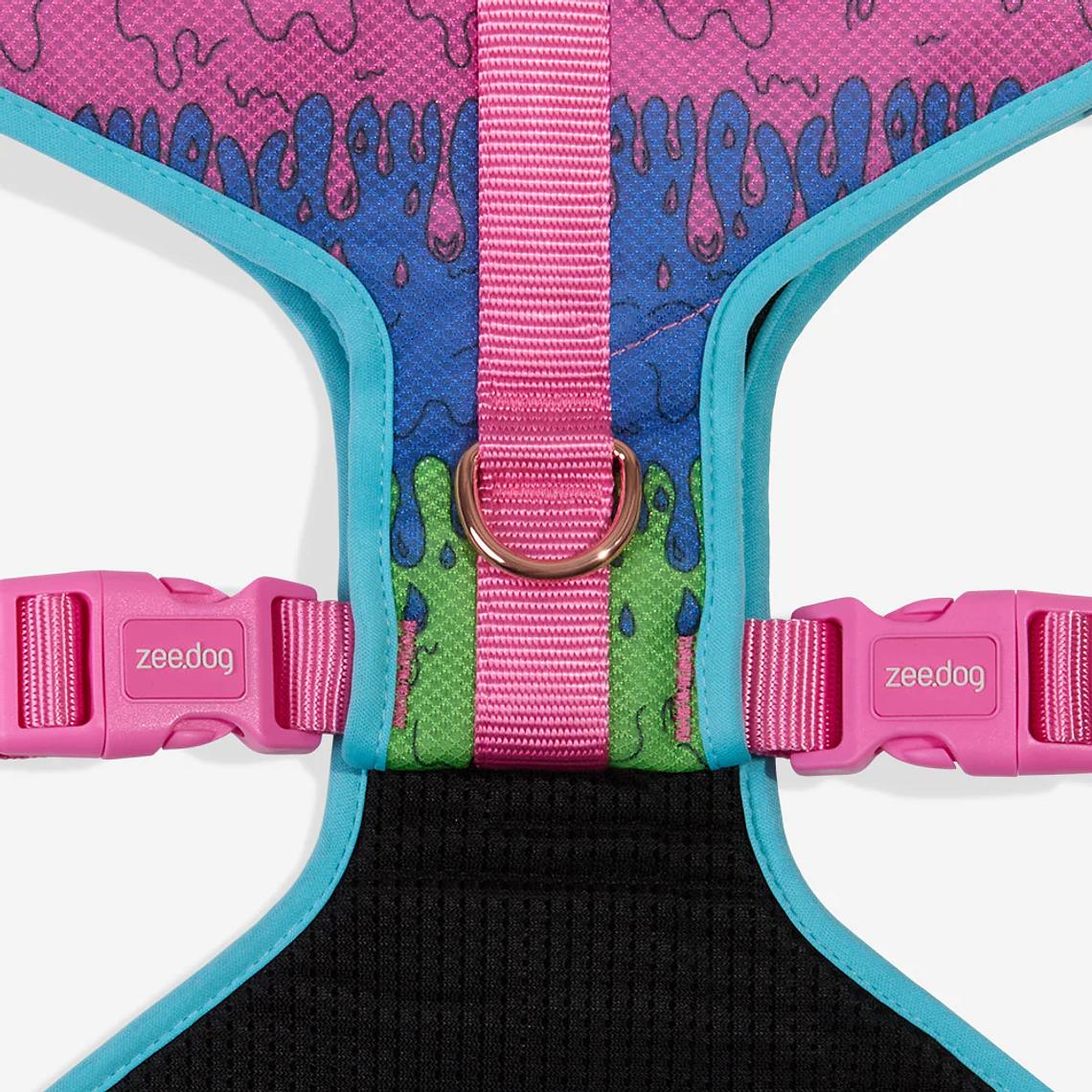 ZEEDOG LOZT MELTED AIR MESH HARNESS SMALL 4