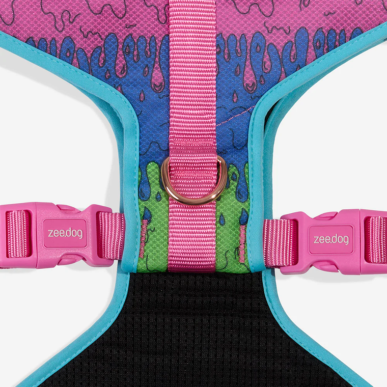 ZEEDOG LOZT MELTED AIR MESH HARNESS SMALL 4