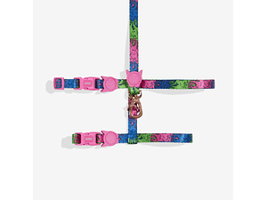 ZEEDOG LOZT MELTED HARNESS + LEASH SET