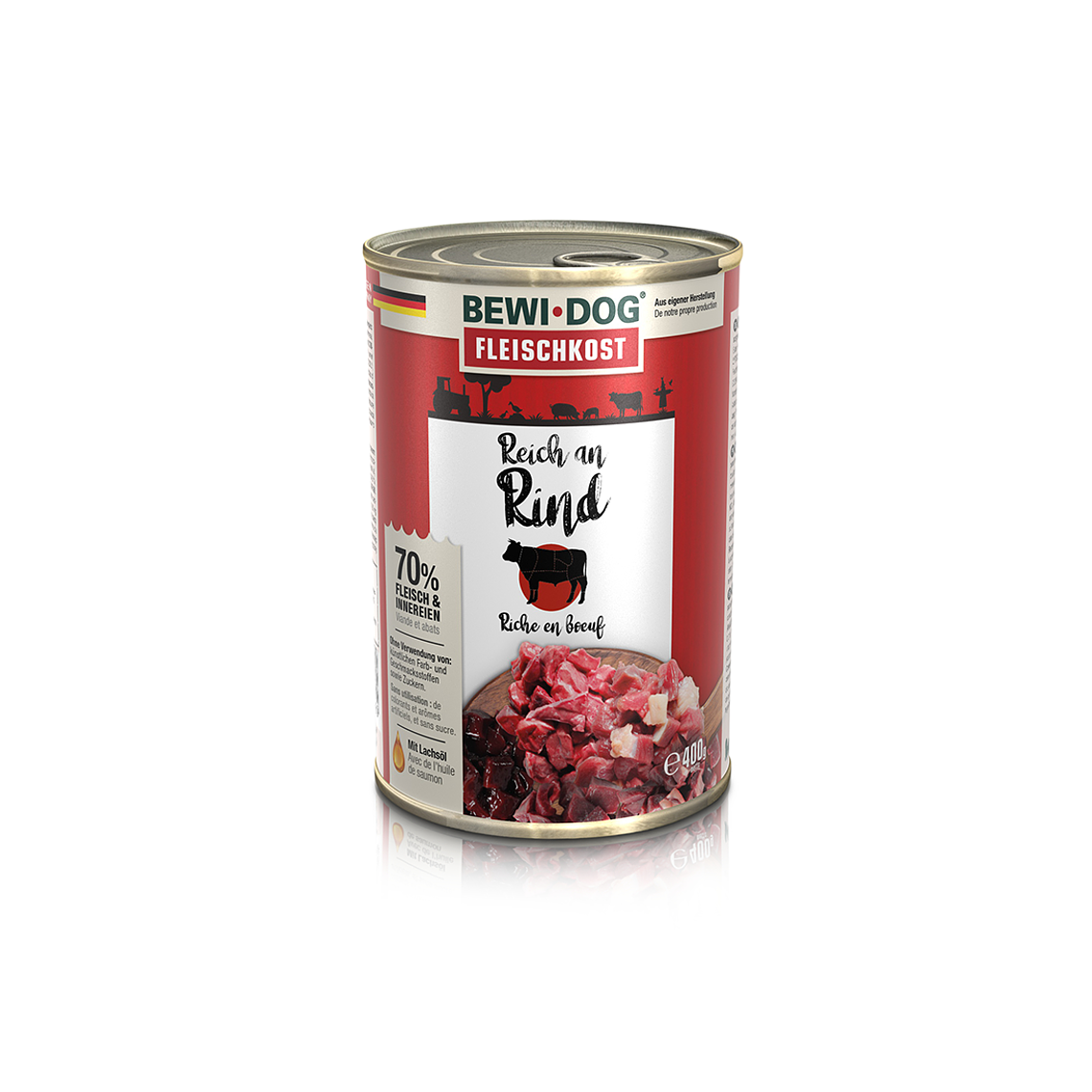 BEWIDOG LATA RICO EN RES - ALIMENTO HUMEDO PARA PERROS 2