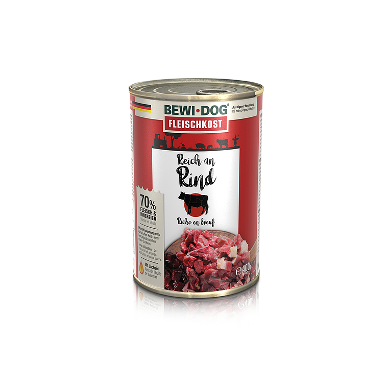 BEWIDOG LATA RICO EN RES - ALIMENTO HUMEDO PARA PERROS 2