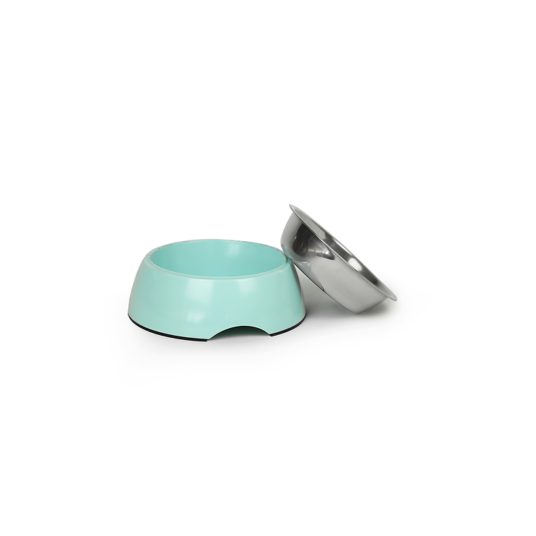 BRNX PLATO MELAMINA + INOX CELESTE L 4