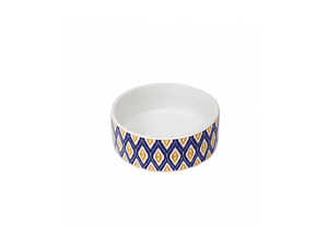 BRNX PLATO DE CERÁMICA VINTAGE AZUL TALLA M