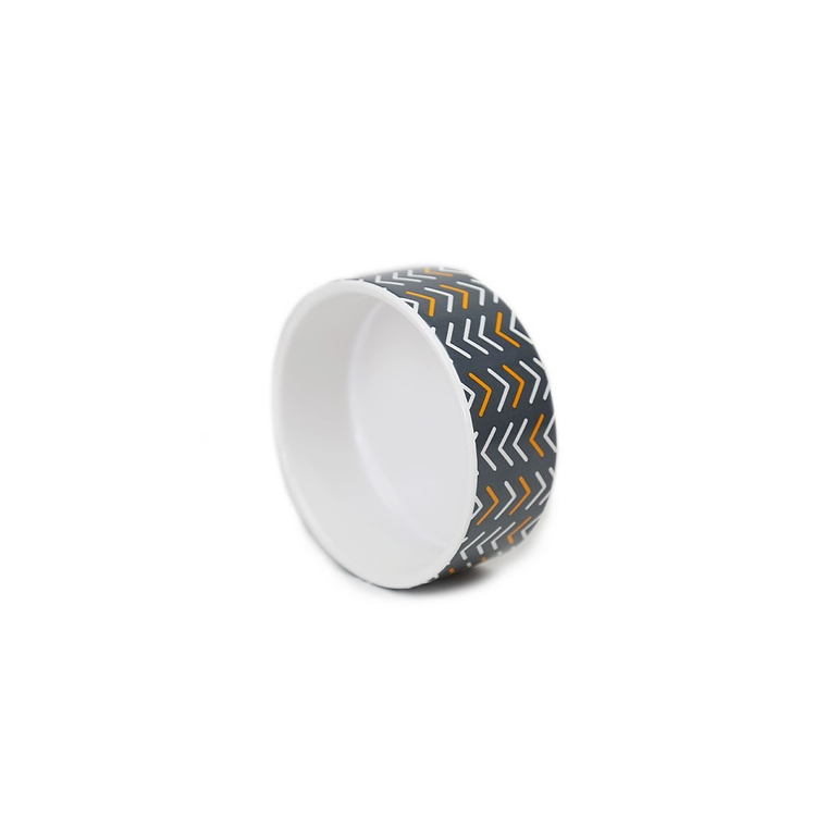 BRNX PLATO CERÁMICA MINIMALISTA NEGRO TALLA L 2