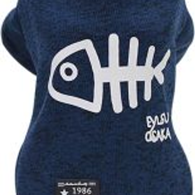 SUETER FISH AZUL 3XL 1