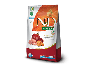 N&D PRIME FELINO POLLO CALABAZA Y GRANADA 1.5KG