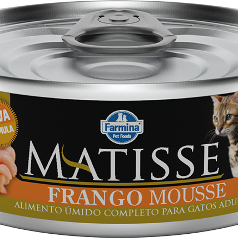 MATTISE CAT MOUSSE CHICKEN - LATA HUMEDO PARA GATOS 85GR 1