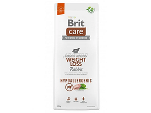 BRIT CARE DOG HYPOALLERGENIC WEIGHT LOSS RABBIT 12KG