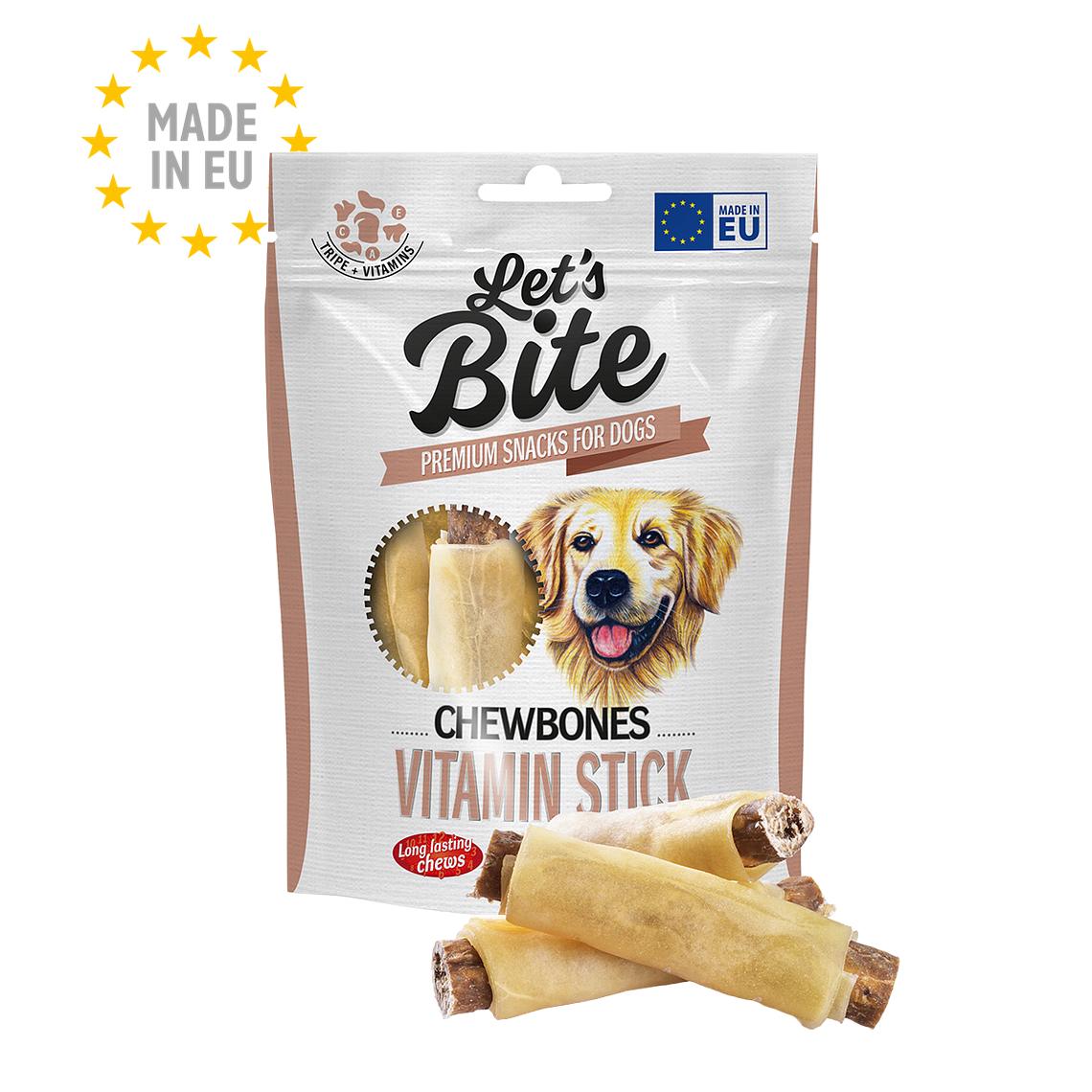Let’s Bite Chewbones Vitamin Stick 150 gr 1