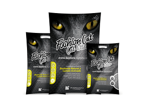 Fashion Cat Litter Arena Sanitaria Carbón activado 20KG