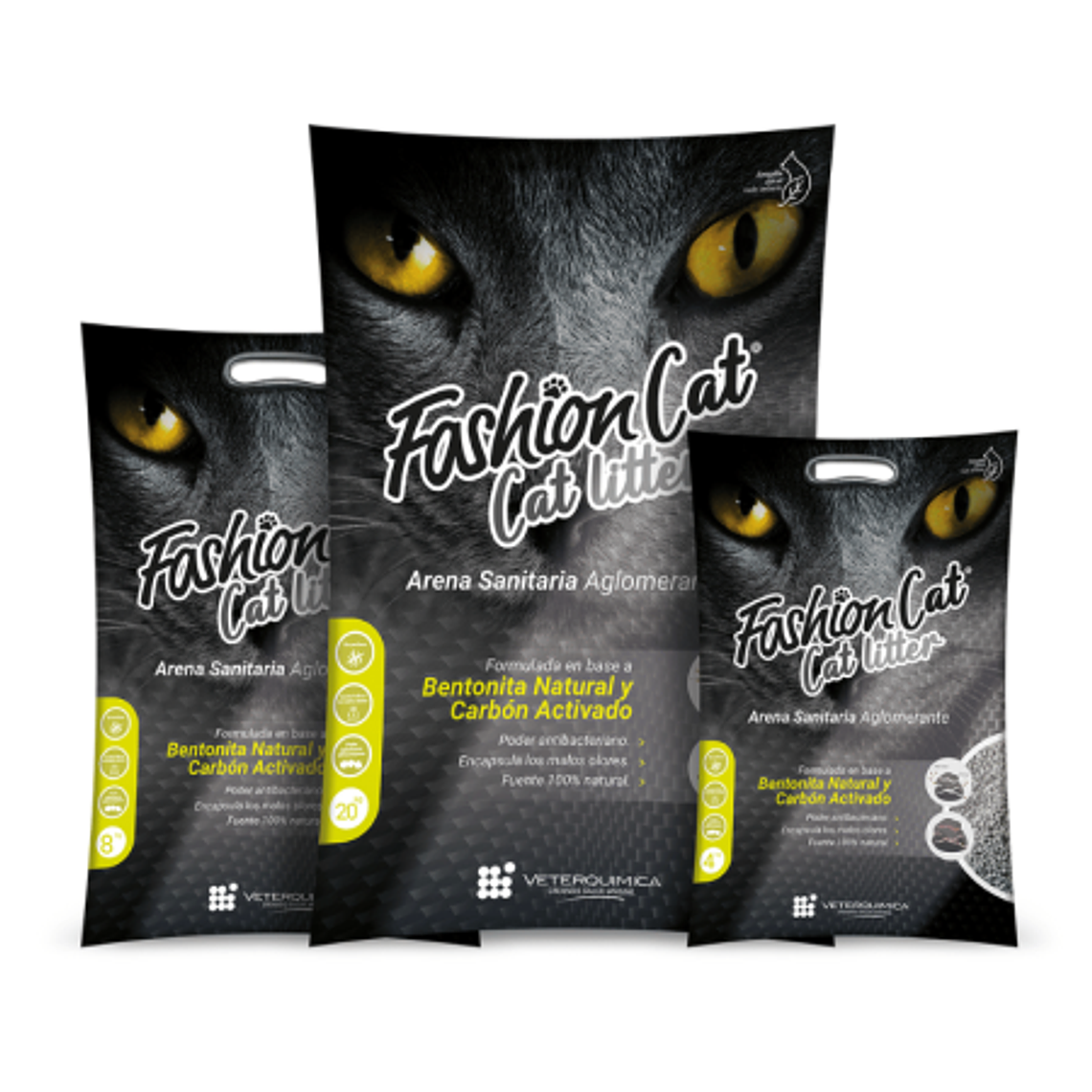 Fashion Cat Litter Arena Sanitaria Carbón activado 20KG 1
