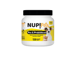 Suplemento Pre & Probióticos Nup! Pets POLLO 120gr