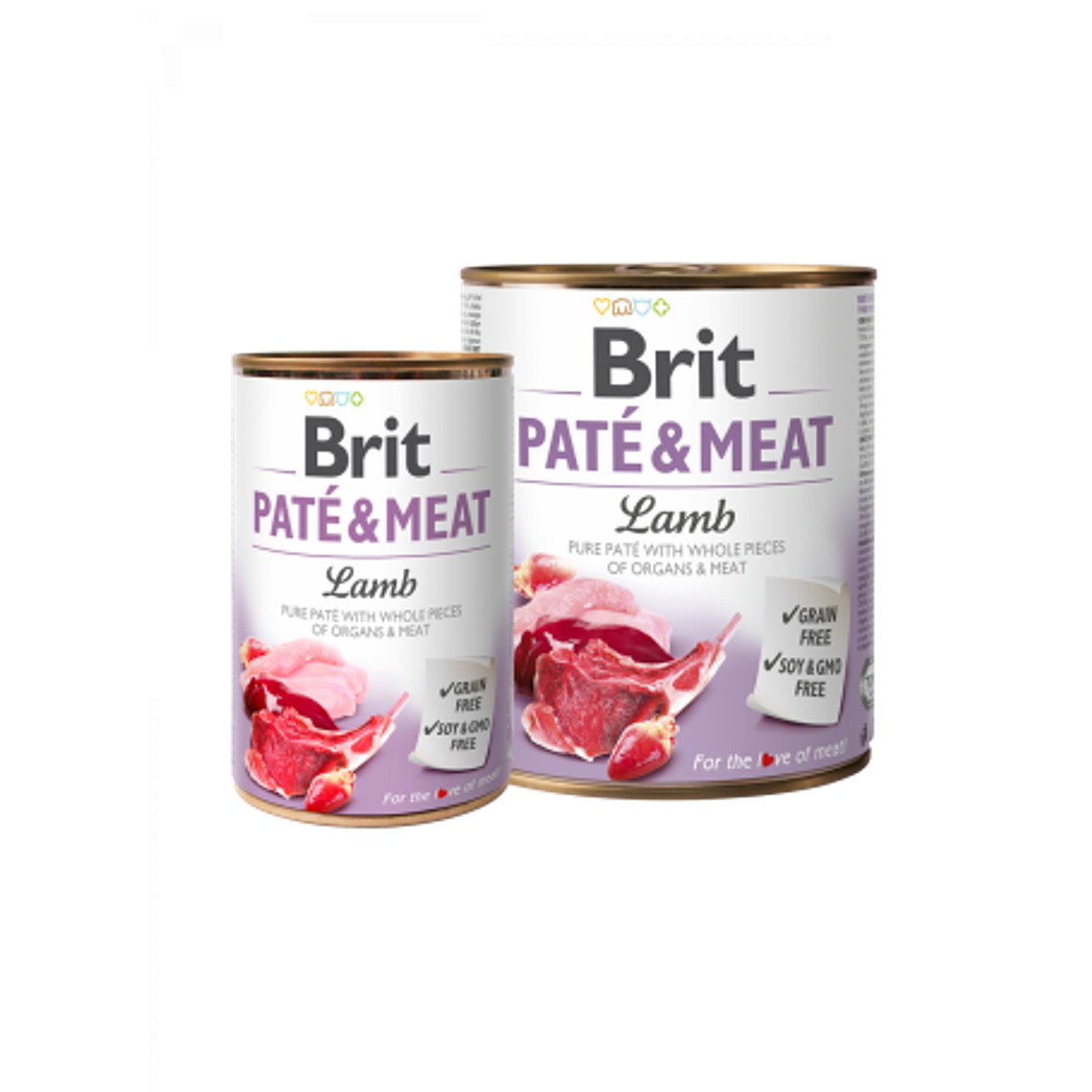 BRIT PATE Y MEAT LAMB 800GR 1