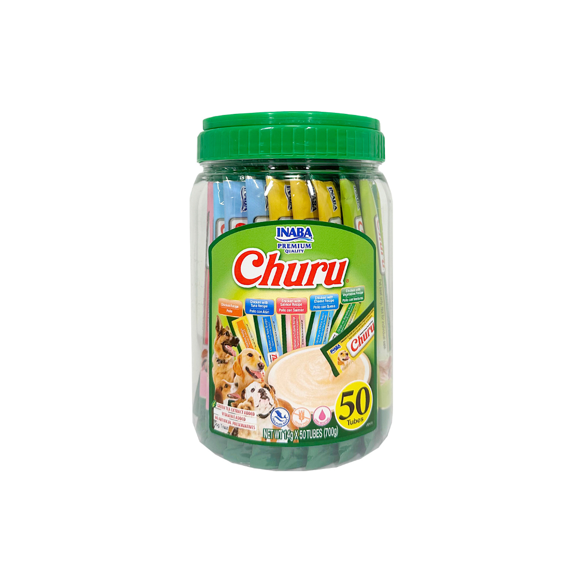 CHURU PERRO VARIEDADES POLLO 50 UNIDADES 2