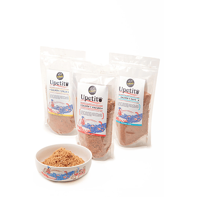 TRIBUTO - UPETITO SUPLEMENTO PROTÉICO LIOFILIZADO SALMÓN Y VACUNO