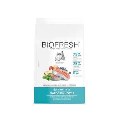 Biofresh Super Premium Grain Free Gatito Alimento Seco 1.5Kg - SALMÓN