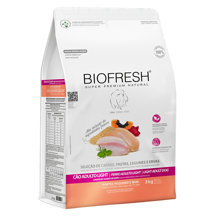 Biofresh Light Perro Adulto Raza Mini 10.1kg 2