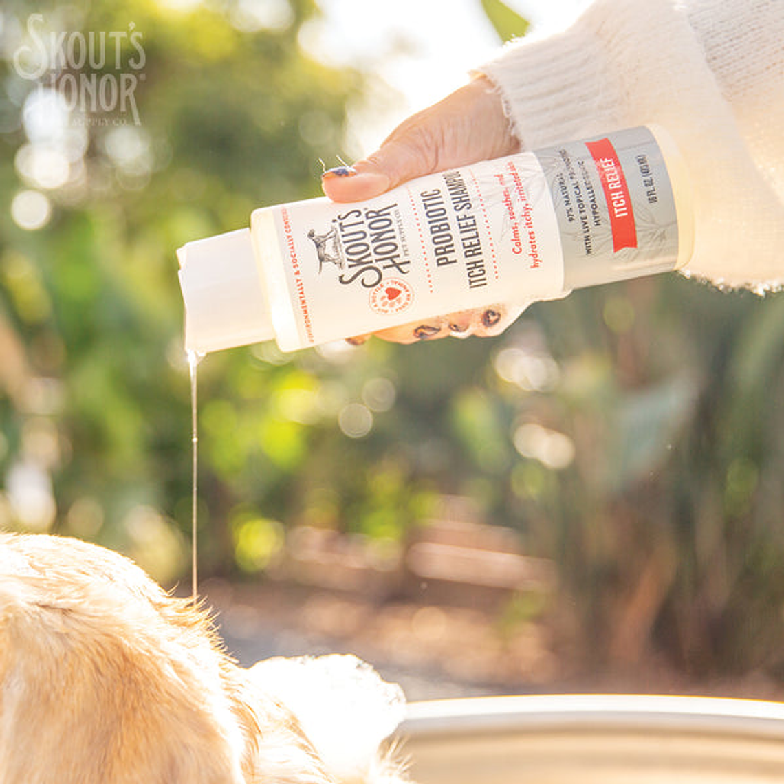 SKOUTS HONOR SHAMPOO PROBIOTICO CALMANTE DE LA PICAZON 4