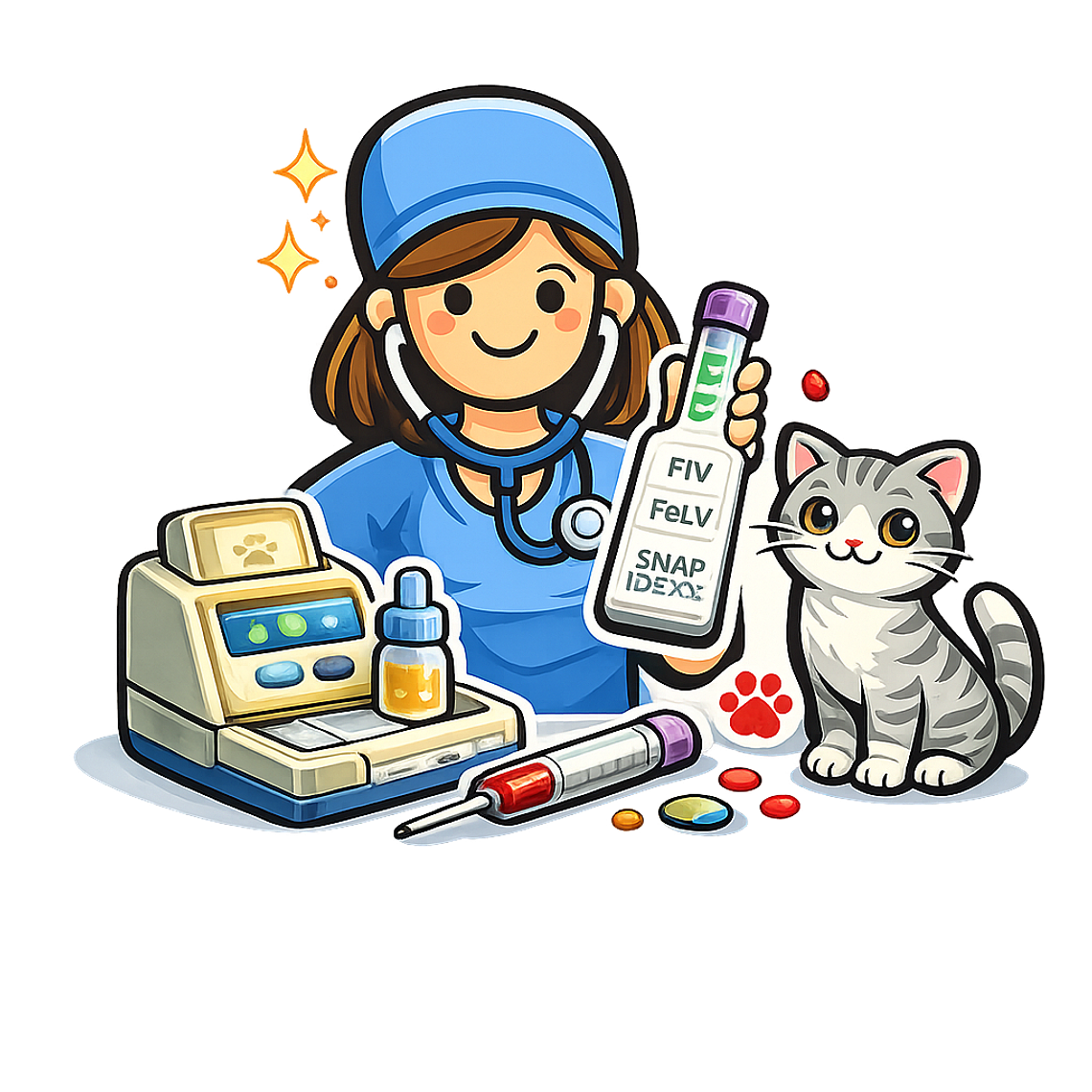 SNAP IDEXX RETROVIRAL (FIV / FeLV) (GATOS) 1