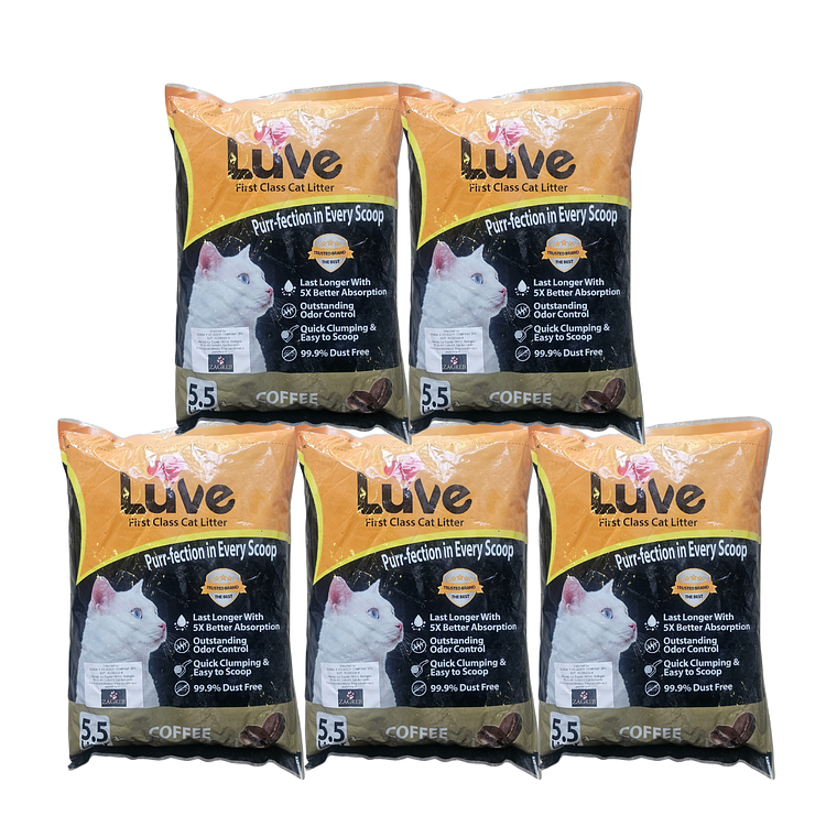 Arena Sanitaria Luve 20kg aroma café 1