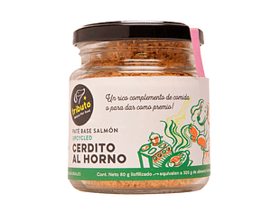 Tributo Topping Liofilizado Receta Cerdito al Horno para Perro, 80 g