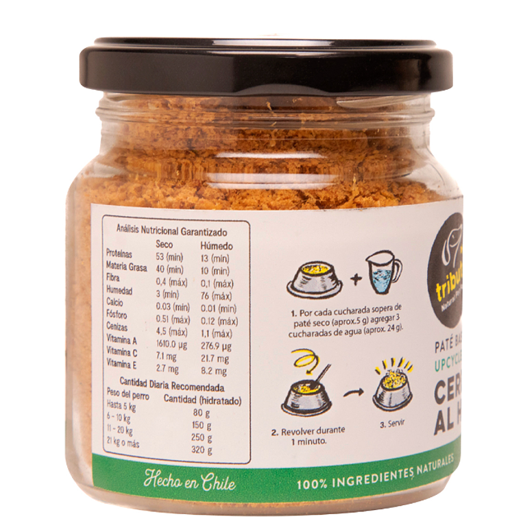 Tributo Topping Liofilizado Receta Cerdito al Horno para Perro, 80 g 2