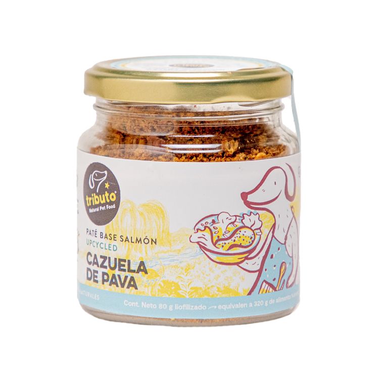 Tributo Paté Cazuela de Pava para Perros 80g 1