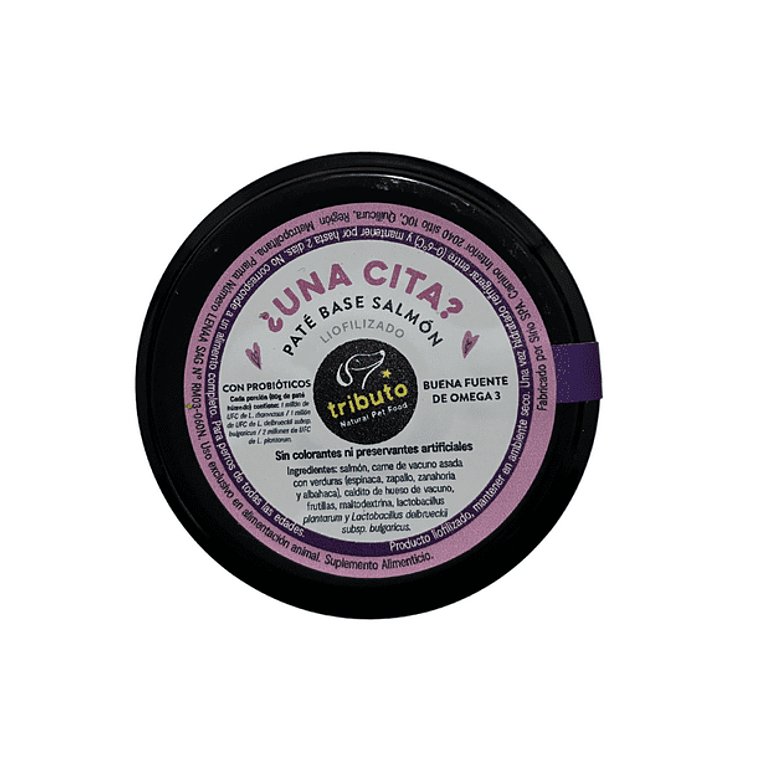 Paté Sazonador ¿Una Cita? Liofilizado 80 Grs.- Tributo 2