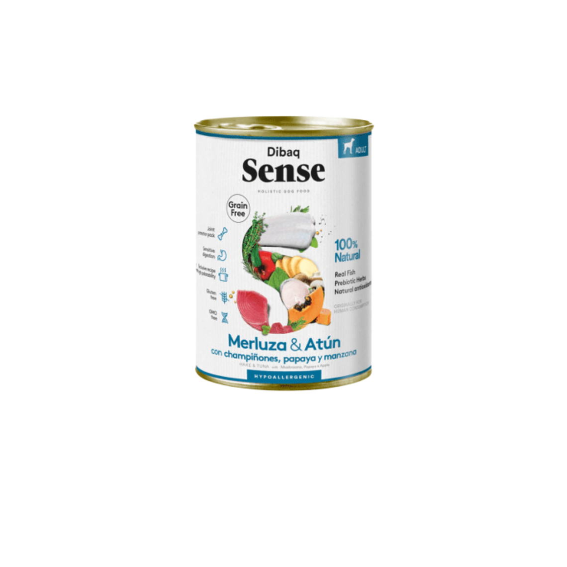 Sense Merluza y Atún Lata 380 gr 1
