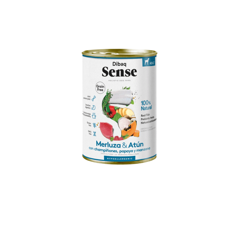 Sense Merluza y Atún Lata 380 gr 1