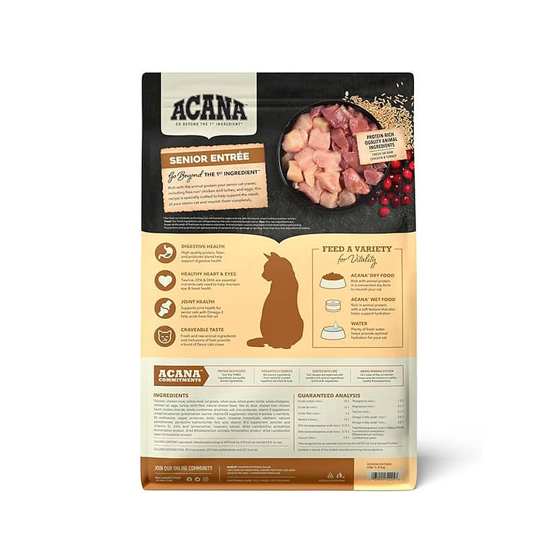 ACANA SENIOR ENTRÉE CAT 1.8KG 2