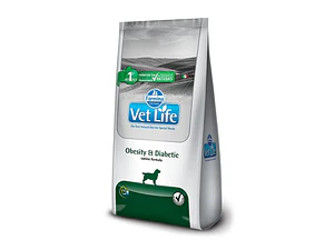 Vet Life Obesidad y Diabetes perro 2KG