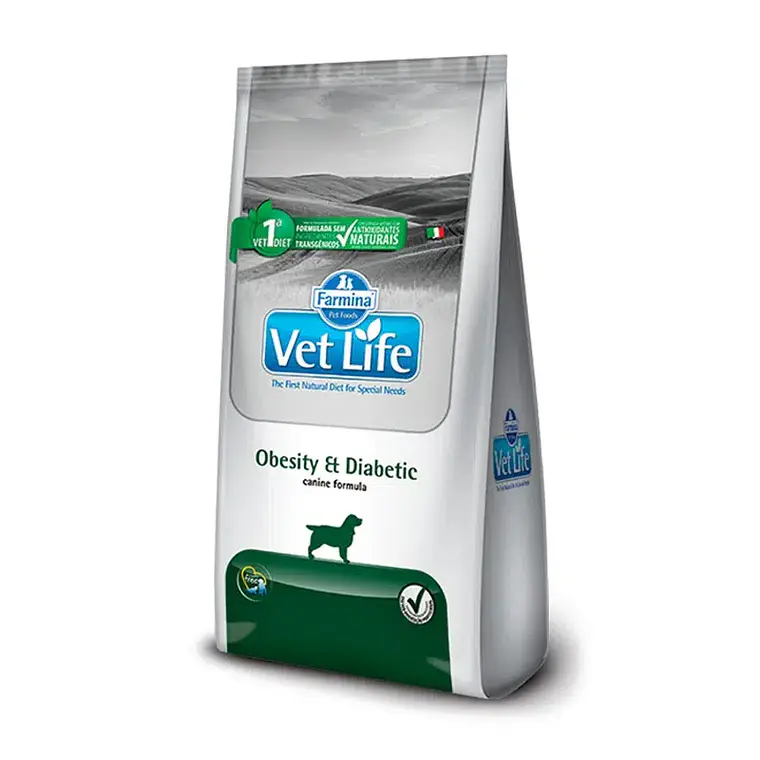 Vet Life Obesidad y Diabetes perro 2KG 1