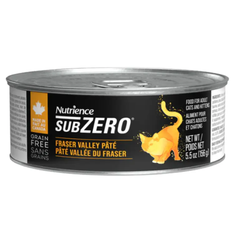 NUTRIENCE SUBZERO CAT FRASER VALLEY PATE 156GR 1