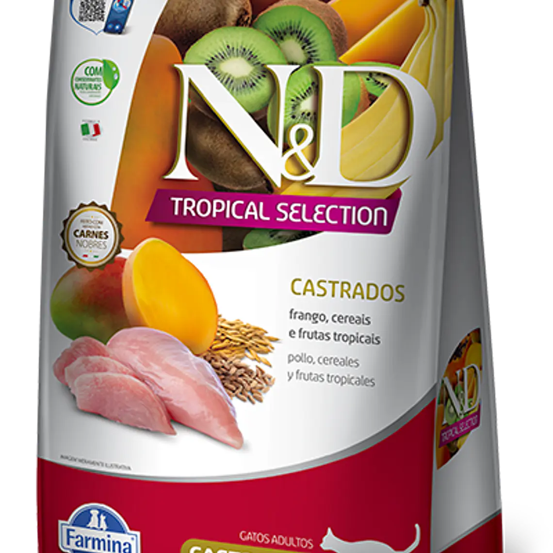 N&D Tropical Gato Adulto Castrado Pollo 1.5 kg 1