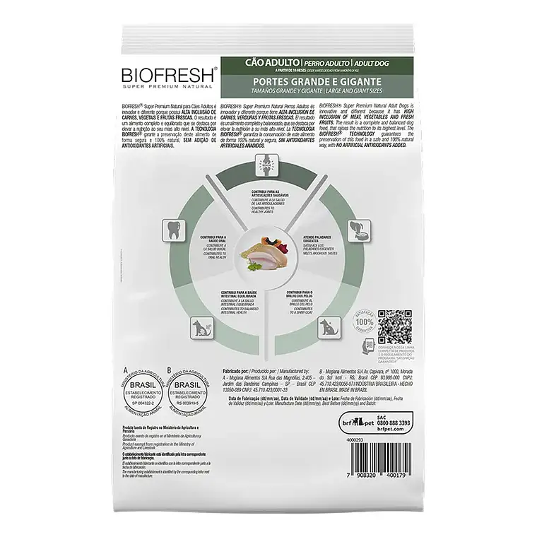 Biofresh Perro Adulto Razas Grandes y Gigantes 15 Kg 2