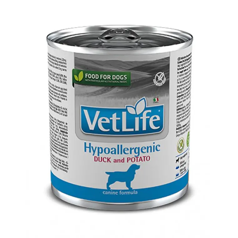 Vetlife Hipoalergenico Duck And Potato Para Perros 300g 1
