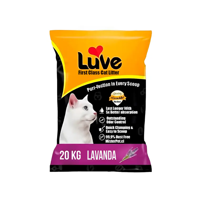 Arena Sanitaria Luve 20kg aroma LAVANDA 1