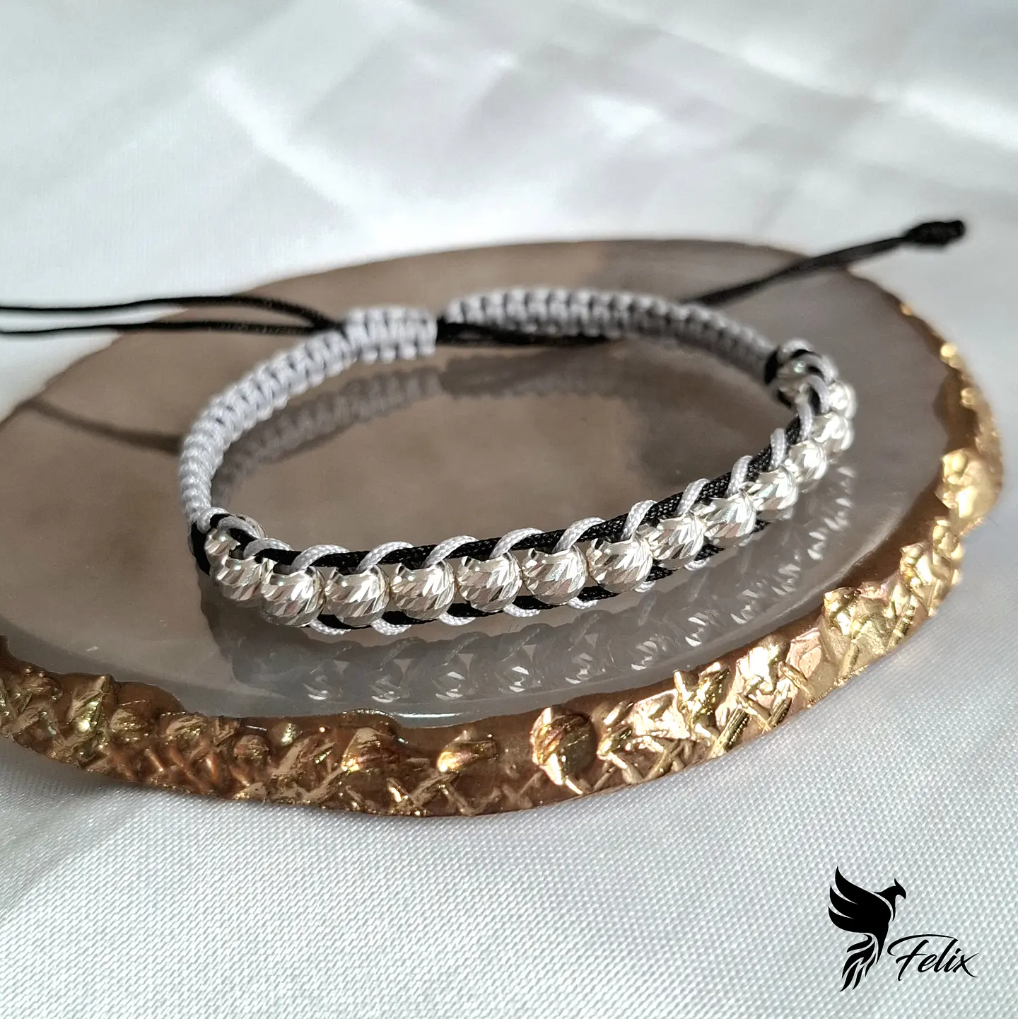 Pulsera Tejido Combinado 2