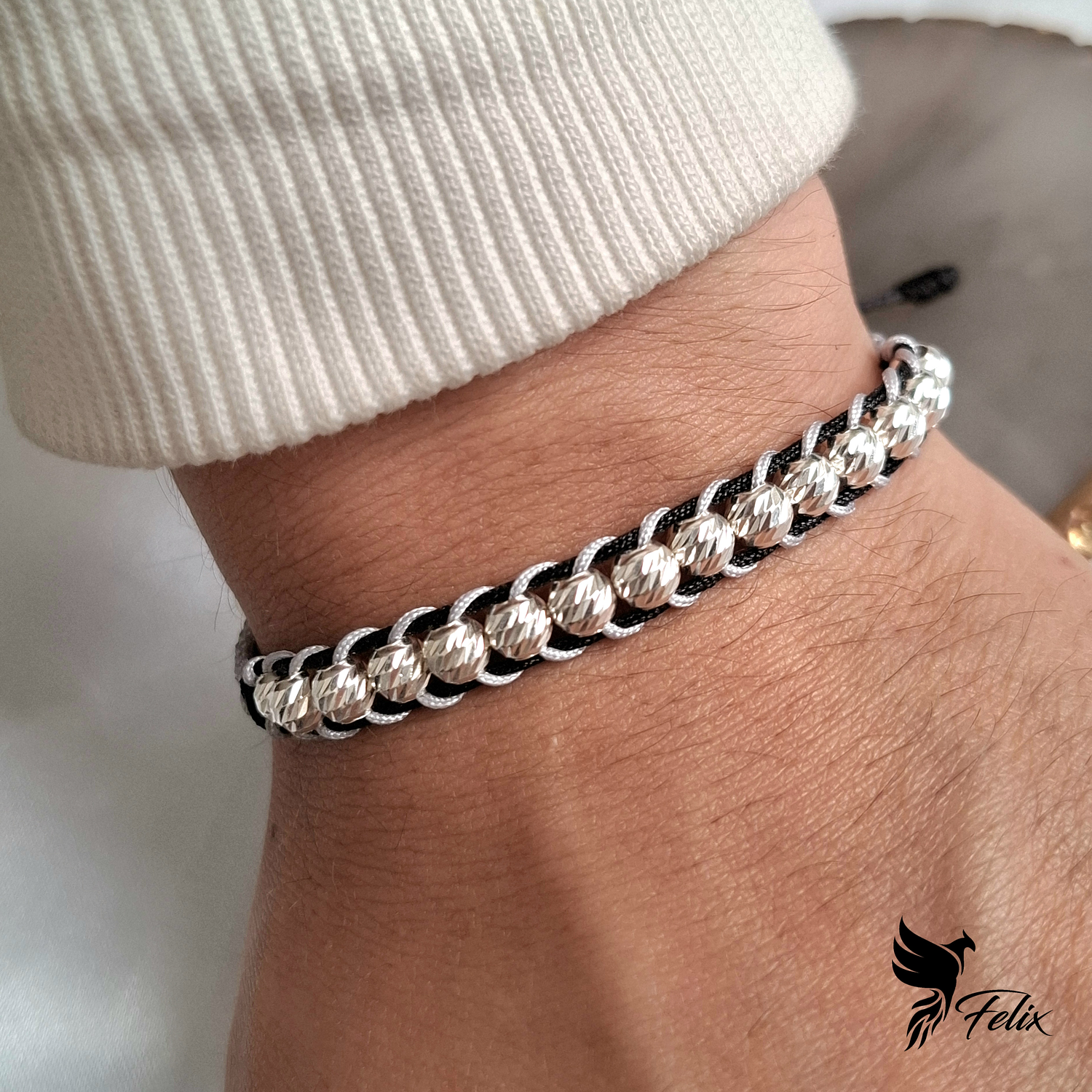 Pulsera Tejido Combinado 1
