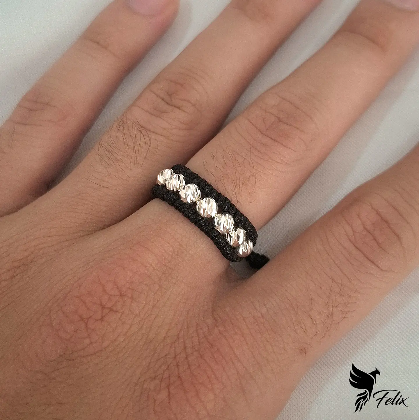 Pulsera con Anillo Arrollado 3