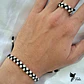 Pulsera con Anillo Zig Zag - Miniatura 1
