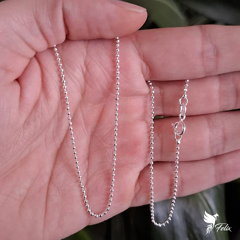 Cadena Militar Diamantada de 50cm