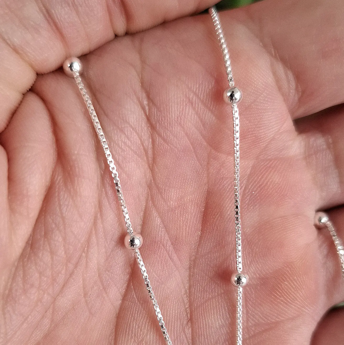 Cadena Veneciana con Balin de 40cm 2