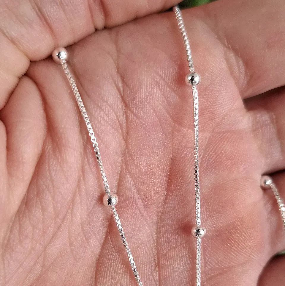 Cadena Veneciana con Balin de 40cm 2