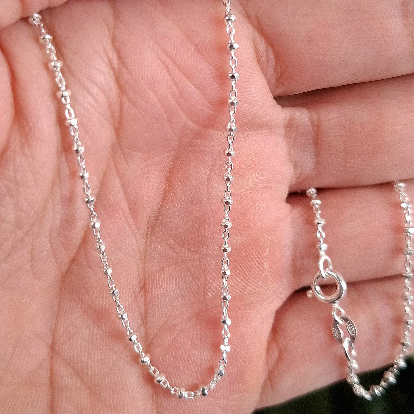 Cadena Rolón con Balines de 45cm 2