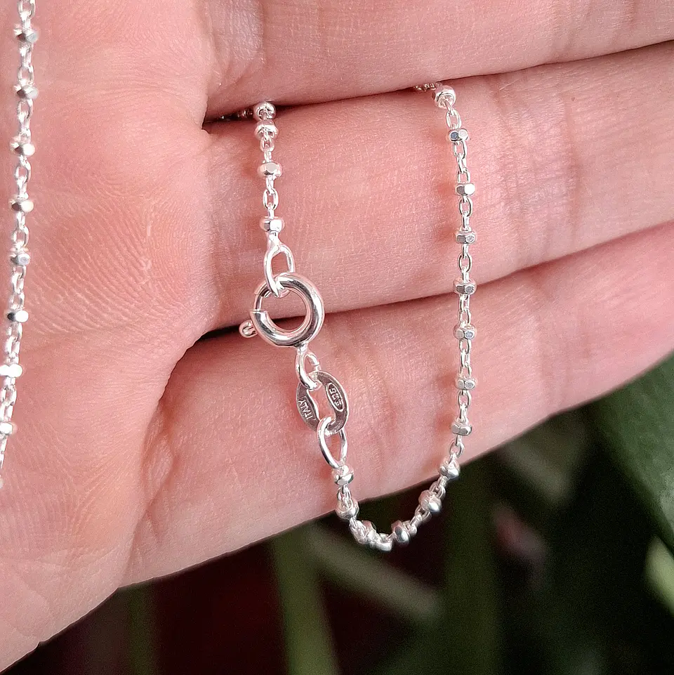 Cadena Rolón con Balines de 45cm 3