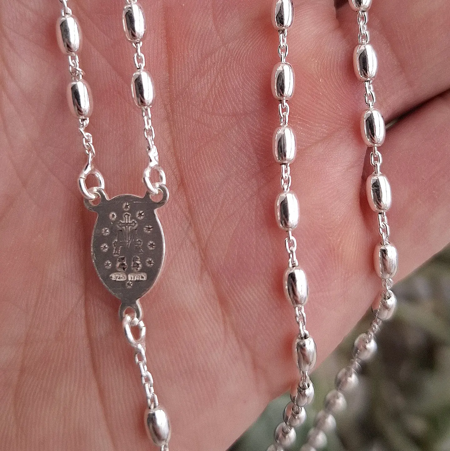 Rosario Balin Grano de Arroz de 55cm 3