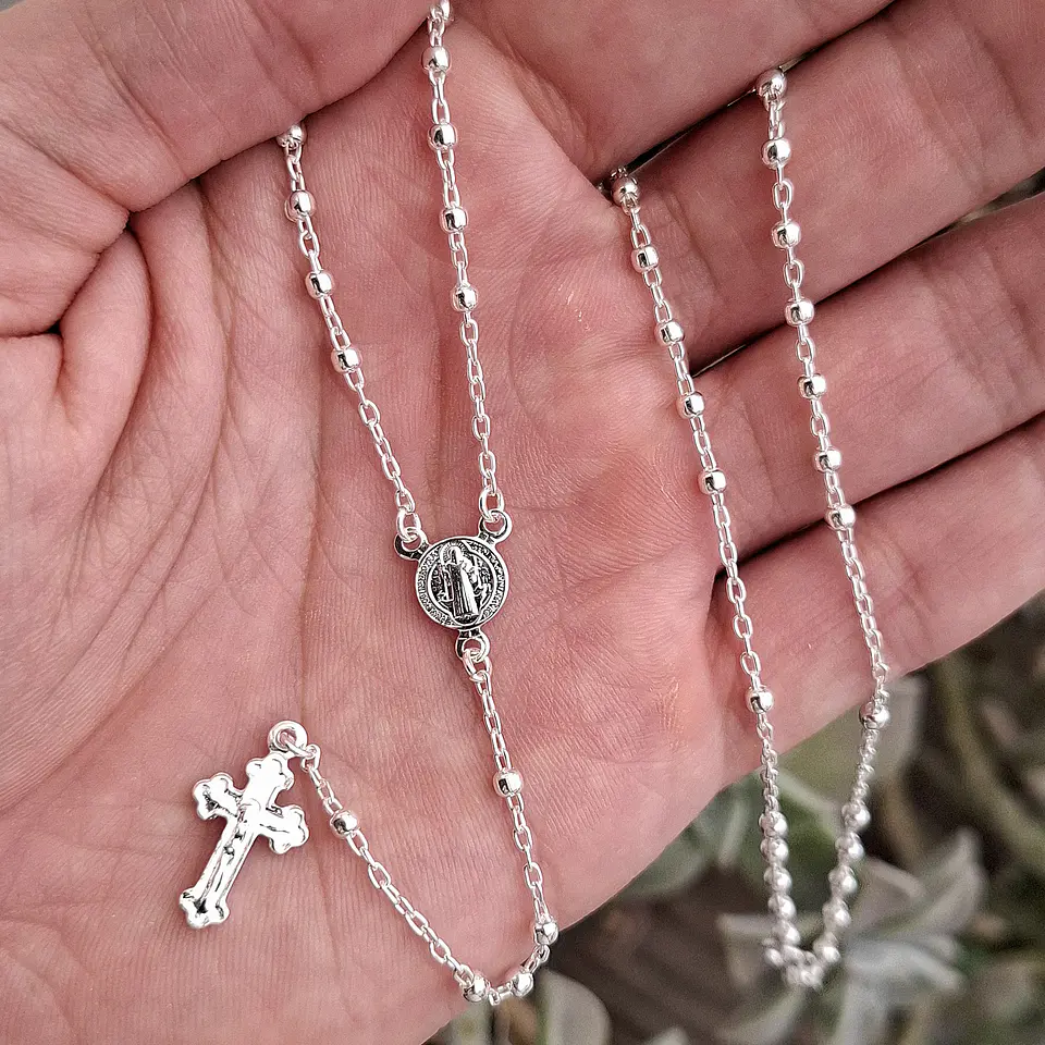 Rosario con San Benito de 50cm 1