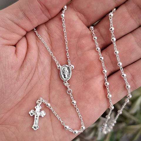 Rosario Virgen Milagrosa de 60cm